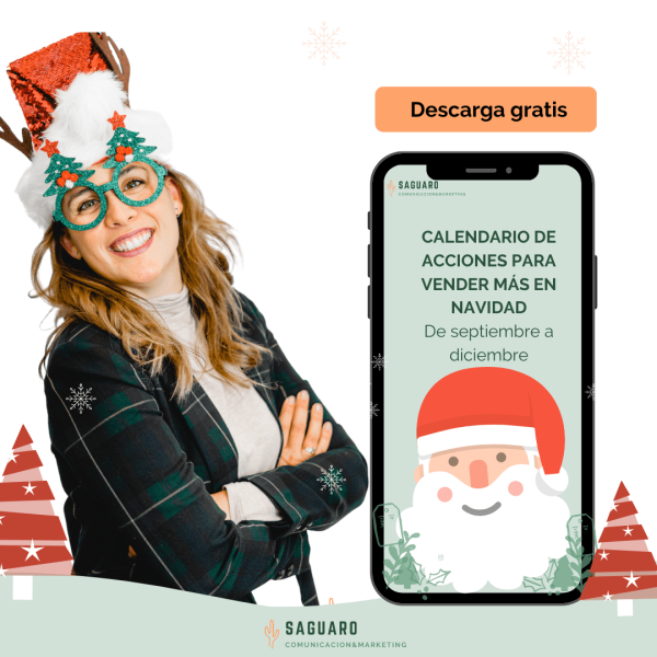 vender más en navidad saguaro